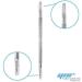Cuticle Pusher Trimmer Cutter Remover Pedicure Manicure Nail Art Tool Dual Sided (Straight Nail Pusher Scraper) - Buy Online on GoSupps.com