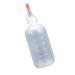 Flacon applicateur portable avec embout pour coloration peinture soins capillaires peinture 180 Ml.