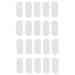 20 pieces of gel toe caps with comfortable and soft protective materials protection against bladder formation suitable for the large and small toe - s - s
