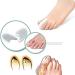PEDIMEND (4 in 1 Pack) Silicone Gel Toe Separators (4PAIR - 8PCS) | Hammer Toe Straightener | Simple Toe Separator | Single Loop Toe Separator | Double Loop Toe Separator | Foot Care - Buy Online on GoSupps.com