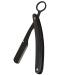 Healeved folding holder to hairdressing and shaving hairdresser razor bare turf vintage razor razor for men vintage beard turf razor shaver manual razor easier
