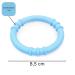 ARK Grabber Baby Beißring - Textured Teething Toy for Babies 6 Months+ | Supports Jaw Motor Skills & Chewing | Includes ATC Care Instructions - Light Blue - Buy Online on GoSupps.com