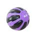 GYMENIST Rubber Medicine Ball with Textured Grip, Available in 9 Sizes, 2-20 LB, Weighted Fitness Balls,Improves Balance and Flexibility - Great for Gym, Exercise, Workouts Purple