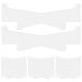 Neck Lift Tape 20Pcs Elastic Breathable Neck Strips Self-adhesive Neck Tape Portable Sweatproof Reusable Wrinkle Removing Neck Tightening Tape Semitransparent