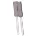 Ficher Pumice Stone for Toilet Bowl Cleaning Scouring Stick with Handle Rust.Remover for Tile Bath-Tub Powerfully Limescale Stain Calcium Buildup Grey