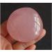 Natural Rose Quartz Carved Palm Stone Polished Irregular Shaped Sphere Crystal Quartz Gemstone Reiki Balancing Decoration Stone Collection - Buy Online on GoSupps.com
