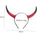 Holibanna Horn Headdress Hair Hoops Cosplay Horns Horn Headband Horns Cosplay Halloween Headbands Cosplay Props Cosplay Accessories Horns Headband Party Headbands Party Props Devil Horns 28X21X3.5cm As Shown - Buy Online on GoSupps.com
