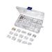 1 set of PVC nose pad repair parts for different types and sizes of lenses