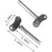 LAMELLIS 12 Metal Tube Squeezer Toothpaste Squeezer Metal Tube Roller Paint Squeeze Gadget - Buy Online on GoSupps.com