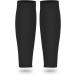 Calf Compression Bandage for Men - Elastic Support for Muscle Cramp Relief & Injury Recovery (1 Pair M-Black) - Buy Online on GoSupps.com