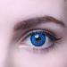 Buy Matlens EOS Blue Colored Contact Lenses - Prescription-Free Circle Lens Includes Case & Care Solution - Buy Online on GoSupps.com