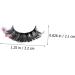 FRCOLOR 7 Pairs false eyelashes cosplay lashes lash extension cluster lashes false lash curl lash clusters women lashes with color makeup eyelashes extend artificial fiber make up - Buy Online on GoSupps.com