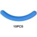 rongweiwang 10piece Wide Application Eyelash Curler Replacement Refill Pads Soft And Durable Safety And Reliable Silica Gel Curved Blue - Buy Online on GoSupps.com