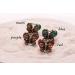 Kavya Small Crystal Butterfly Hair Clips - Vintage Slipproof Metal Mini Hair Grippers for Women & Girls (4 PCs) - Retro Hair Jewelry Accessories - Buy Online on GoSupps.com