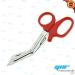 5.5 Red Paramedic Vet EMT EMS Trauma Shears - CE Certified Medical Scissors for Nurses, Fire Rescue, First Aid - Utility Bandage Tool - Buy Online on GoSupps.com