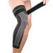 Mumian Long Compression Leg Sleeves with Knee Protection - Green (Pair) - Large - Buy Online on GoSupps.com
