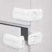 DHinkyoung 4 Pcs Safe Cupboard Locks Child Proof Drawer Locks Baby Proofing Corner Locks Child Safety Latches with Strong Adhesive for Cabinet Cupboard Drawer Refrigerator Oven Trash Toilet - Buy Online on GoSupps.com