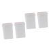 FOMIYES 4 Pcs Cleaning Pads lash Tools for Eyelash Extensions Eyelash Extension lash Remover Cleaning Wipes Nail Polish Remover Wipe Glue Bottle pad Glue Cleaning Pad Salon Wipe