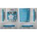 Vicloon Silicone Baby Spoon and Fork Set for Self-Feeding | Weaning Utensils for Infant & Toddler | Blue & Green | 6 Months - Buy Online on GoSupps.com