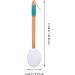 SOLUSTRE Dry Brush Body Lotion Back Applicator with Sponge for Exfoliating | Reach Handle for Shower Bath | Back Scratcher | Skin Care Tool - Buy Online on GoSupps.com