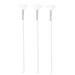 Artibetter 3pcs Brushes Facial Long Handle Fan Shape Applicator Brush Cosmetic Makeup Tools for Acid Peel Facial Gels and Chemical Peel