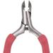 Cuticle Trimmer Manicure Peeling Scissors Stainless Steel for Fingernails Red 11x6 cm - Buy Online on GoSupps.com
