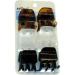 Scunci Chunky Jaw Clips - 6 Assorted Colors for Effortless Beauty - Buy Online on GoSupps.com