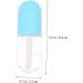 SHERCHPRY 9 pi ces Tubes Gloss L vres Vides Transparents Miniatures pour DIY Compact Rechargeables Conteneurs Brillants pour Cosm tiques Couleur Al atoire Couleur Al atoire - Buy Online on GoSupps.com