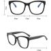 Zhuyiqz Oversized Anti-Blue Light Reading Glasses Fashionable Glare-Free Computer Readers for Presbyopia | Bean-Curd Color +0.00 - Buy Online on GoSupps.com