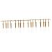 Cabilock 16 Pcs Syrup Extrusion Head Syrup Pump Lid Syrup Bottle Pump Ketchup Bottles Pump Coffee Pp Golden