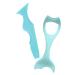 Didiseaon 2pcs Heated Lash Curler Eyeshadow Lengthening Mascara Eyeliner Stencils Auxiliary Third Gear