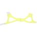 minifinker Jaw Support BeltAdjustable Chin Strap Hook and Loop Design Very Practical Anti Snoring Chin Strap Neoprene Material for Preventing Snoring(Yellow)