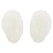 1 Pair Artificial Ears Artificial Ear Model Simulation Ear Mold Human Ear Model Fake Ear Models Silicone Ear Model Artificial Display Ear Model Imitation Ear Mold Silicone Ear Mold