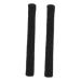 Doitool knitting accessories 2st shoes for glasses sunglasses made of metal leg protection for protective glasses Earring glasses for glasses glasses accessories Comfortable Temple Nylon glasses frame 5.5x0.7cm black