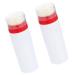 Empty Loose Powder Dispenser Bottle: 2pcs Portable Baby Talcum Powder Puff Storage Bottle Mini Cosmetic Glitter Powder Jar Holder Tool for Home Outdoor Trip