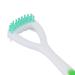 Buy Tongue Scraper Cleaner - Flexible & Safe Oral Hygiene Tool with Long Handle | Travel Case Included (Green) - Buy Online on GoSupps.com