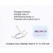 Aitime Soft Contact Lens Insertion & Removal Tool Set | Contact Lens Handler with Tweezers & Silicone Scoop - Ideal for Travel & Home Use (Transparent) - Buy Online on GoSupps.com
