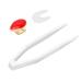 Hip Hop Teeth Plain Outdoor Halloween Accessories Outdoor Halloween Decoration Ornaments Repair Kits (Red)