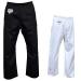 Twister Karate/Taekwondo Pant middleweight 8oz for Training Strong Double Stitches All Around 00 Black