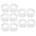 Toe ring made of silicone 5 pairs toe separator for hammer toe correction PU magnetic toe rings for overlapping toes and bale toes