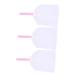 Outanaya 3pcs Foaming Net Soap Exfoliating Mesh Soap Saver Bag Facial Cleaning Soap Bag White Pe