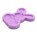 Alipis 2pcs Easter Stencils Silicone Molds Animal Cake Bunny Molds Non- Baking Mold 3D Hand Model Candle