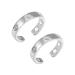 Artocct lymphatic drainage magnet ring 2 pieces of weight loss open finger ring adjustable blood sugar controller magnetic ring men and women