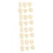 BESTonZON 24 Pcs Simulation Chocolate Artificial Candy Model Desktop Toys Fake Chocolate Toys Cookies Bulk Interesting Simulation Cookie Small Fake for White Pvc Dessert Child Fake Food 3.9X2.8X1.8CMx4pcs 1