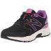 New Balance Women's 410 V7 Trail Running Shoe 5 Wide Black/Purple