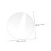 SEWACC 60 Pcs Acrylic Round Sheet Round Acrylic Board Acrylic Boards for DIY Multifunction Key Chain - Buy Online on GoSupps.com