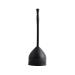 Casabella Hideaway Plunger with Caddy, Black