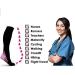 Buy ZLYJ Compression Socks for Men & Women Sports Knee High Travel & Ankle Protection Pink | International Shipping - Buy Online on GoSupps.com