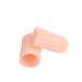 Healifty 6 Pairs/12pcs Protective case Finger Cap Toe Cushion Tube Toe Guards for feet Toe Cap calluses Toe Tube Accessories Blister Tube Hammer Toe Tubes Tube pad handguard Gel Toe Cap Skin Color 4.5X2.1 cm