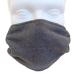 Breathe Healthy Cold Weather Face Mask -Fleece Face Mask - Charcoal Gray - 2 Pack Deal!